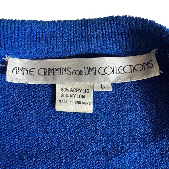 Vintage 80’s Anne Crimmins UMI Collection Silk Women’s dress and Sweater - Picture 7 of 12